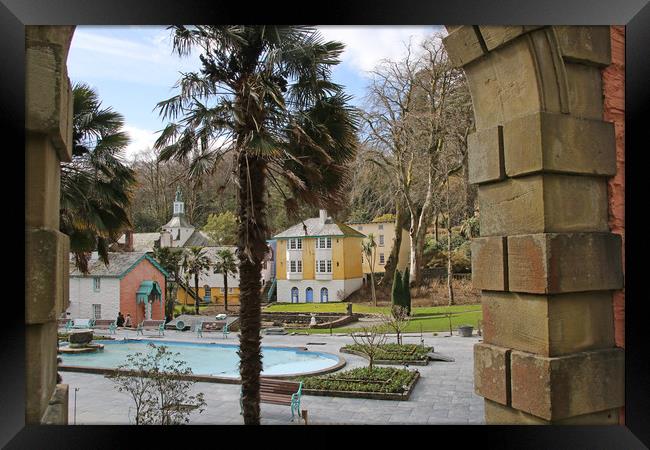 The Architecture of Portmeirion, North Wales Framed Print by Simon Marlow