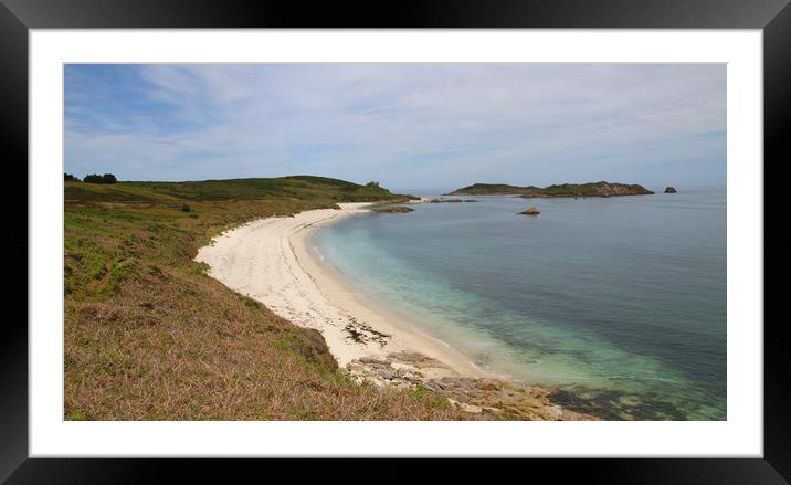 St Martin's, Isles of Scilly Framed Mounted Print by Simon Marlow