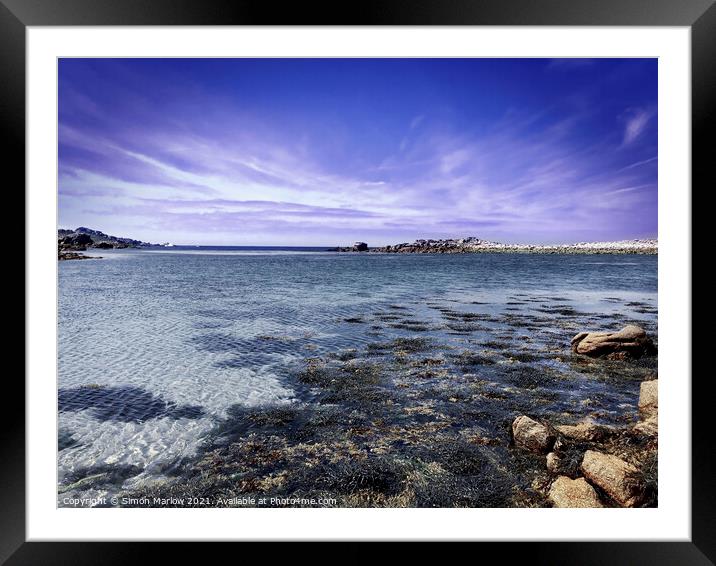 Majestic Scenery of Bryher Isles Framed Mounted Print by Simon Marlow
