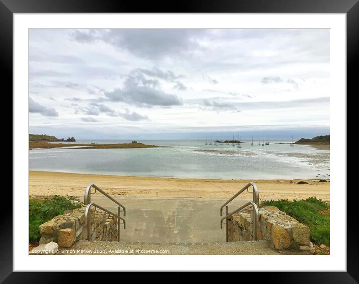 Isles of Scilly Framed Mounted Print by Simon Marlow