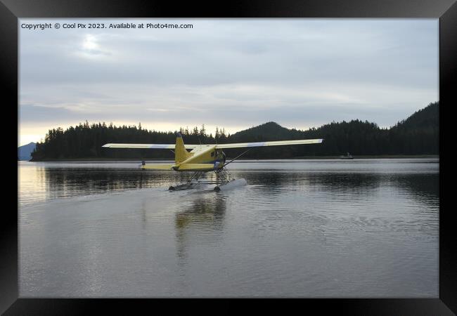 Alaska inner passage Framed Print by Arun 