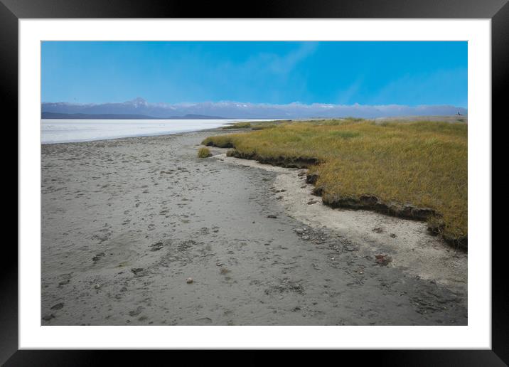 Eagle state beach, juneau alaska Framed Mounted Print by Arun 