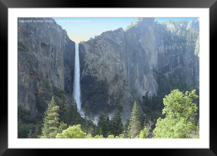 Yosemite in Spring Framed Mounted Print by Arun 