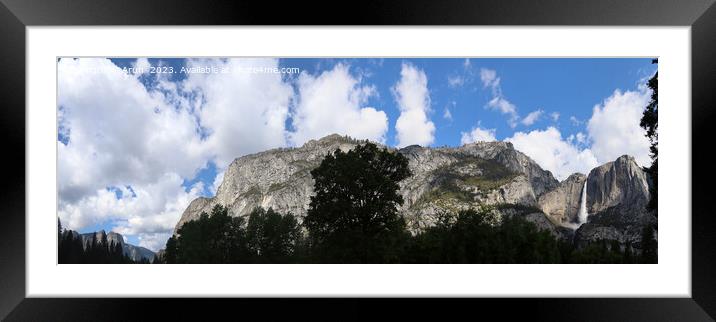 Yosemite in Spring Framed Mounted Print by Arun 