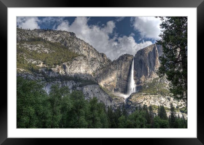 Yosemite in Spring Framed Mounted Print by Arun 