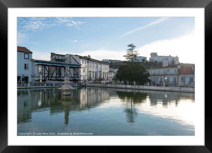 Fountain in Estremoz Alentejo, Portugal Framed Mounted Print by Luis Pina