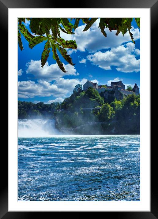 Power of water Framed Mounted Print by  Bullysoft