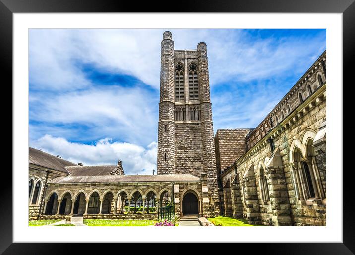 St Andrew Episcopal Cathedral Church Honolulu Hawaii Framed Mounted Print by William Perry