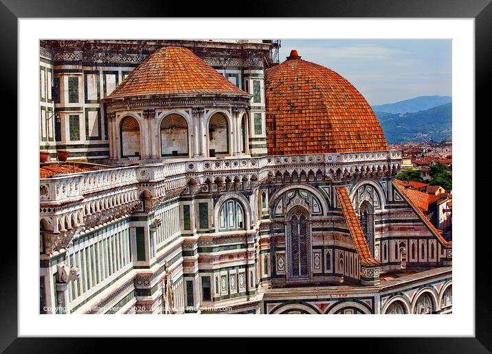 Duomo Cathedral Florence Italy Framed Mounted Print by William Perry