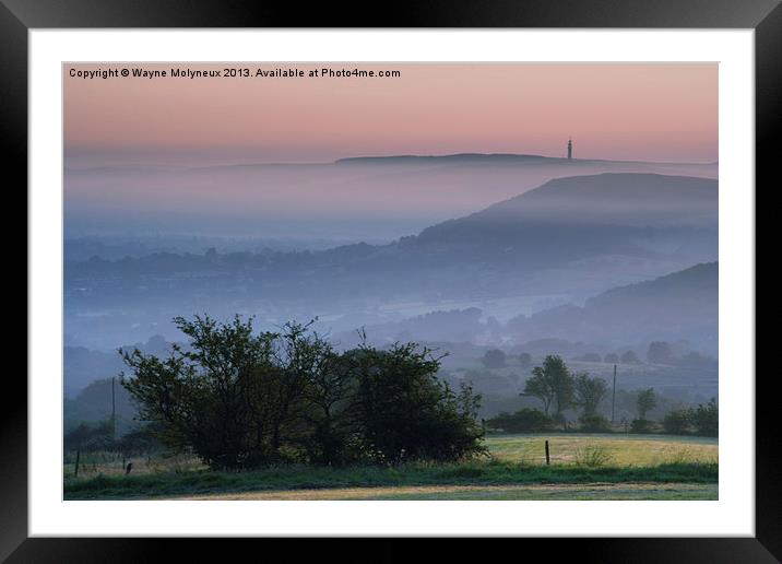 Dawn at Croker Hill Framed Mounted Print by Wayne Molyneux