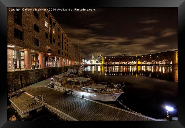 Albert Dock Liverpool Framed Print by Wayne Molyneux