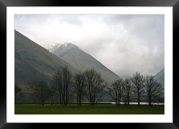 Brothers Water Framed Mounted Print by Wayne Molyneux