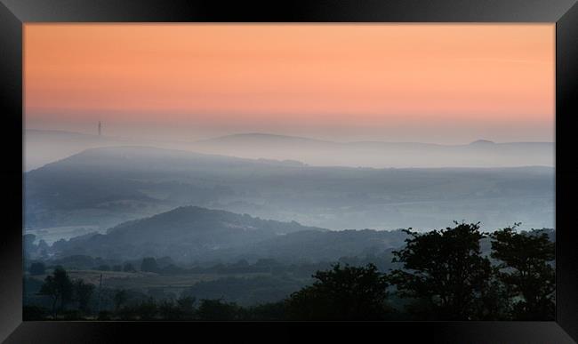 Dawn over Croker Hill Framed Print by Wayne Molyneux