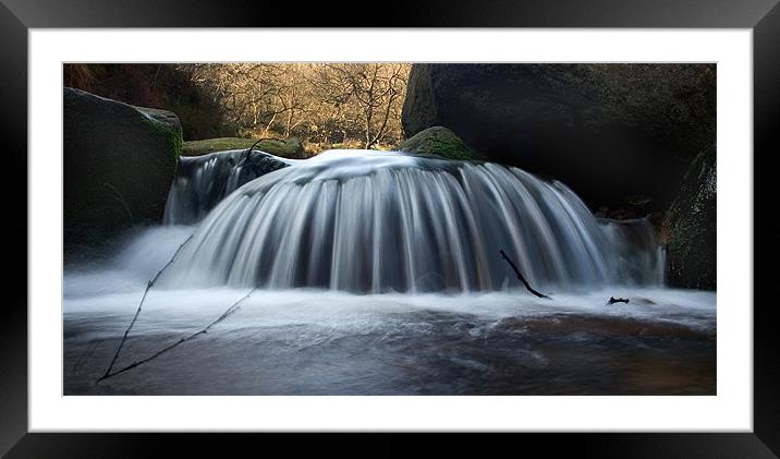 Parasol at Black Clough Framed Mounted Print by Wayne Molyneux