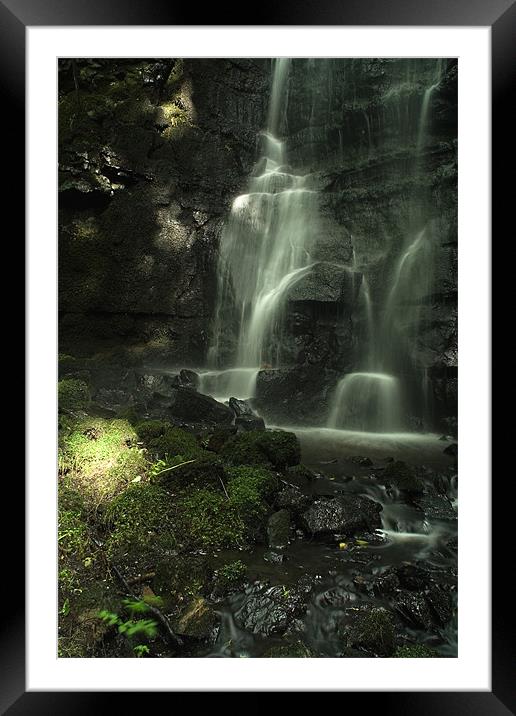 Pools of Light Framed Mounted Print by Wayne Molyneux