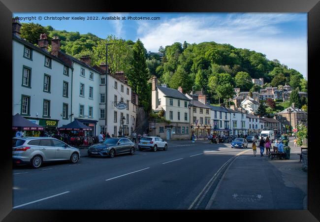 Matlock Bath Framed Print by Christopher Keeley