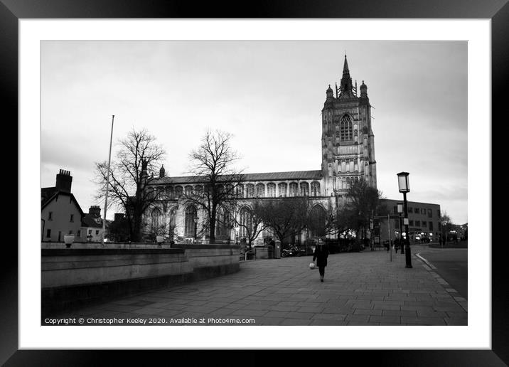 St Peter Mancroft Church, Norwich Framed Mounted Print by Christopher Keeley