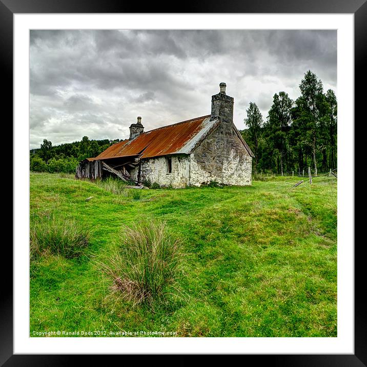 Fasnakyle Framed Mounted Print by Ranald Dods