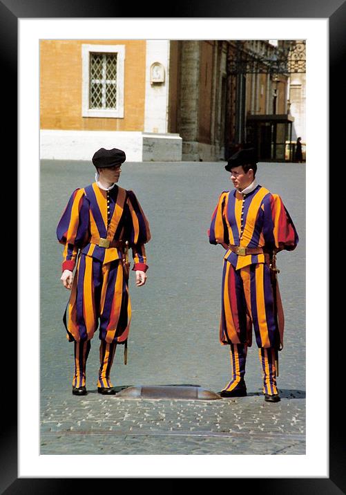Swiss guard Framed Mounted Print by Ranald Dods