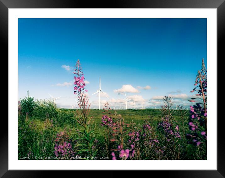Whitelees windfarm  Framed Mounted Print by Paddy 