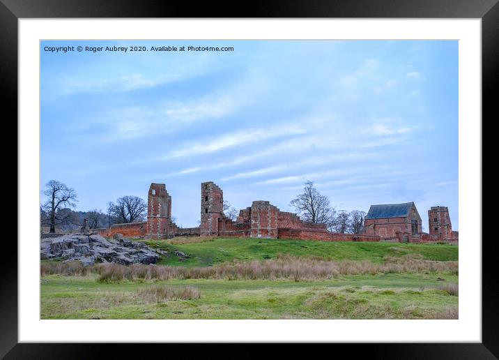 Bradgate House, Leicestershire  Framed Mounted Print by Roger Aubrey