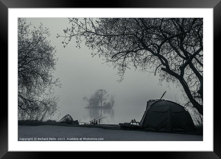 It`s a Waiting Game......... Framed Mounted Print by Richard Perks