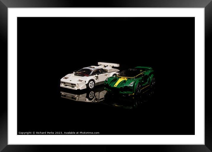 Need for Speed Framed Mounted Print by Richard Perks