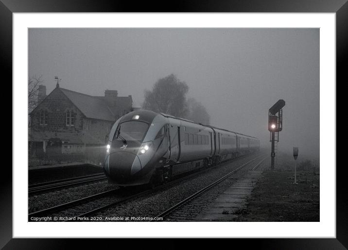 Getting you there........  whatever  Framed Mounted Print by Richard Perks