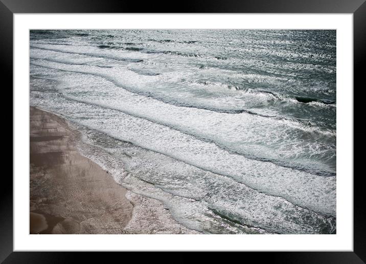 PORTUGAL ALGARVE LUZ BEACH ATLANTIC OCEAN Framed Mounted Print by urs flueeler