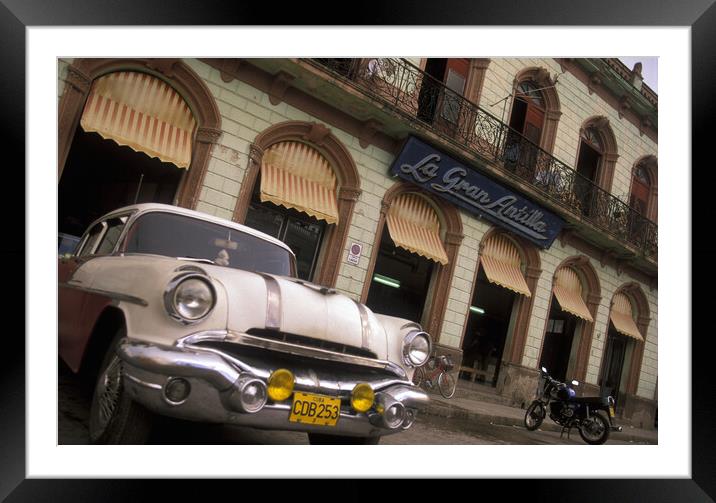 AMERICA CUBA HAVANA Framed Mounted Print by urs flueeler
