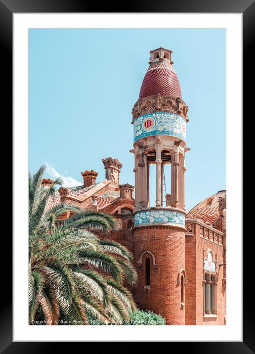 Barcelona Exotic Architecture Details Print Framed Mounted Print by Radu Bercan