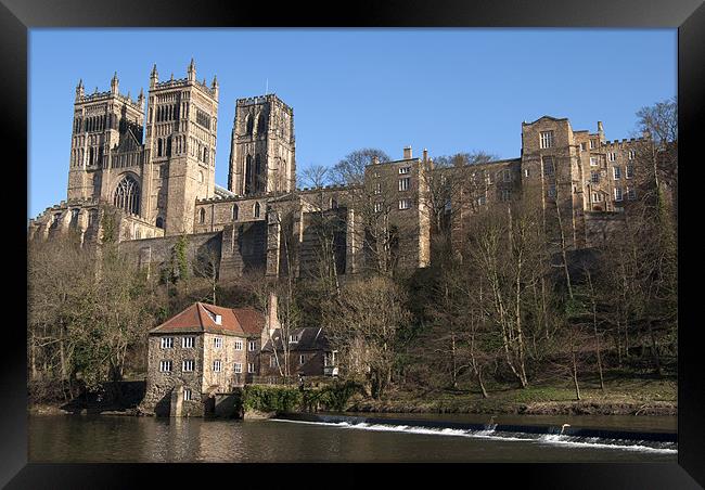 Durham Cathedral Framed Print by Oliver Porter