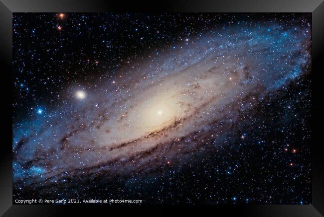 The Great Andromeda Galaxy Framed Print by Pere Sanz