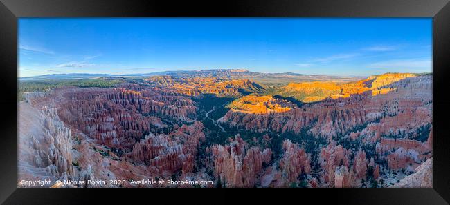 Bryce Canyon National Park Framed Print by Nicolas Boivin