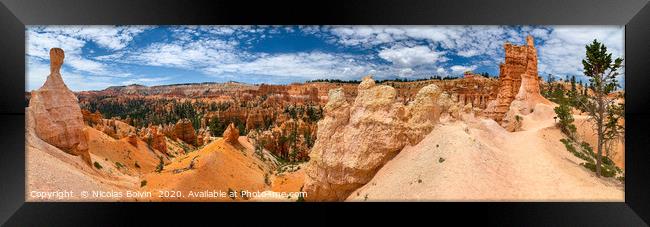 Bryce Canyon National Park Framed Print by Nicolas Boivin