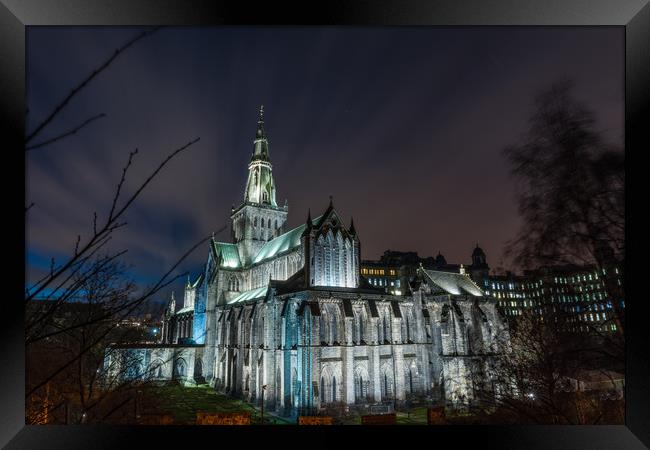 Glasgow Cathredral in the evenings light Framed Print by James Reilly