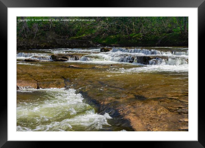 Richmond Falls Framed Mounted Print by Kevin Winter