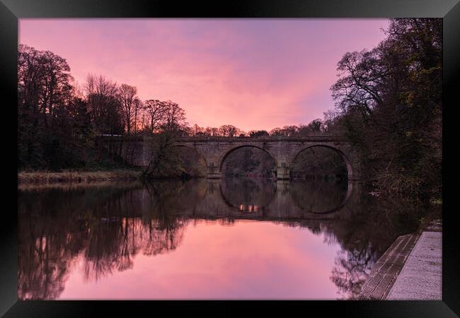 Durham sunrise Framed Print by Kevin Winter