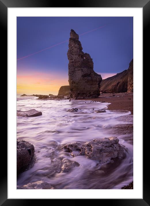 Chemical Beach Framed Mounted Print by Kevin Winter