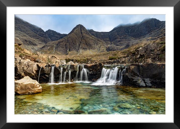 The Fairy pools Framed Mounted Print by Kevin Winter