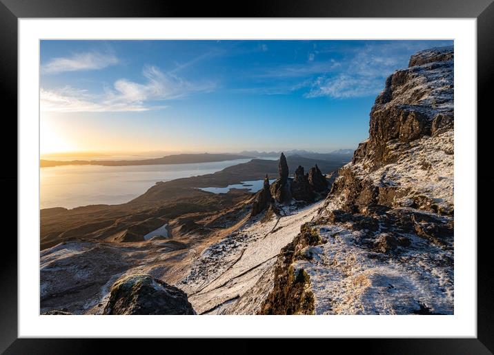 Old man of Storr Framed Mounted Print by Kevin Winter