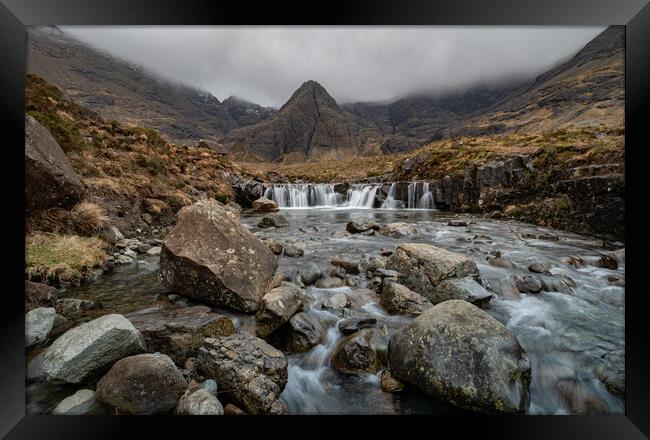 Fairy Pools Framed Print by Kevin Winter