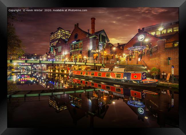 Brindley Place Framed Print by Kevin Winter