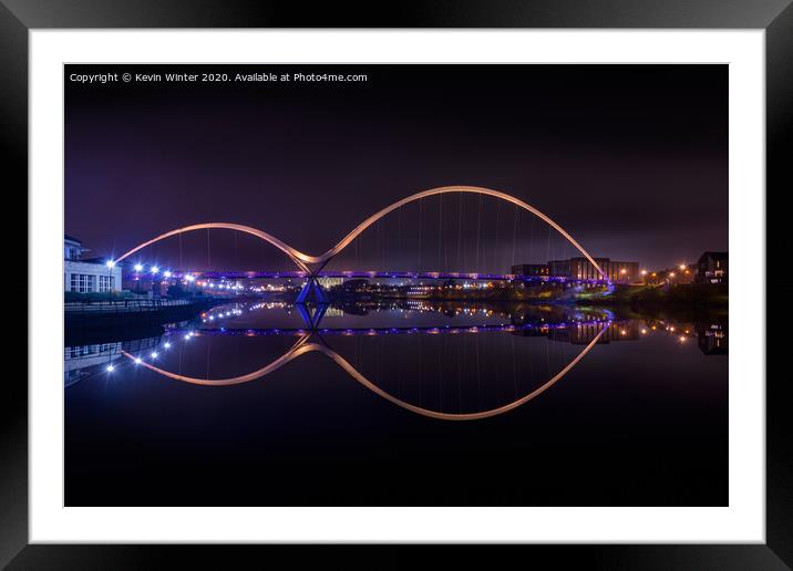 Infinity bridge Framed Mounted Print by Kevin Winter