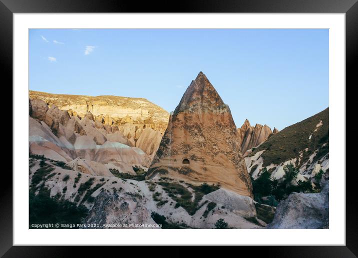 Cappadocia Rose valley Framed Mounted Print by Sanga Park