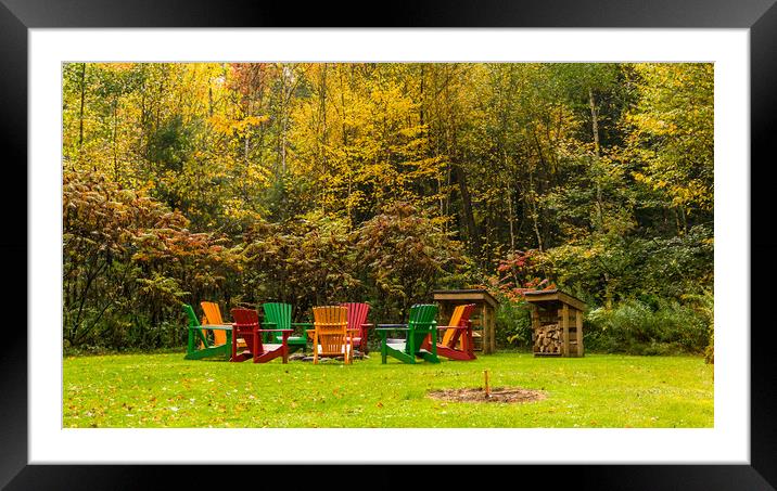 Autumn Circle - Rural LIfestyle Framed Mounted Print by Blok Photo 