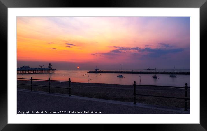 Herne Bay  Framed Mounted Print by Alistair Duncombe