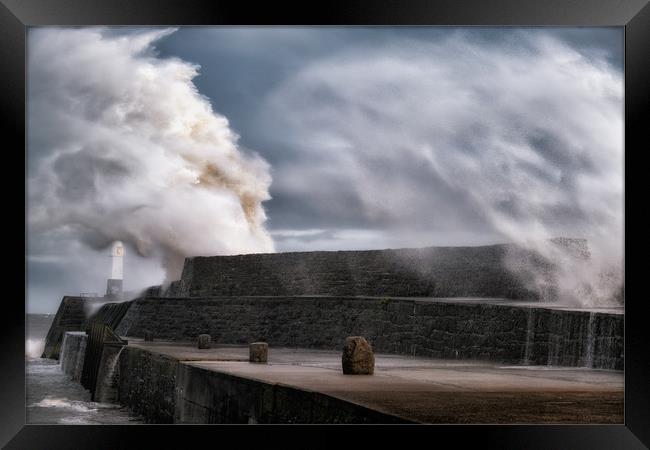 Storm Ellen Framed Print by Roger Daniel