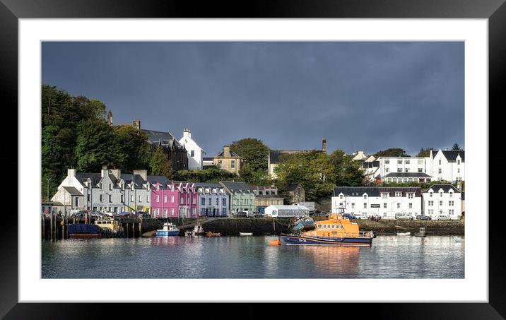 Portree Framed Mounted Print by Roger Daniel