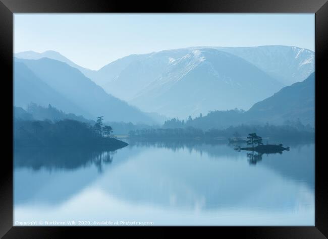 Ullswater Blues Framed Print by Northern Wild